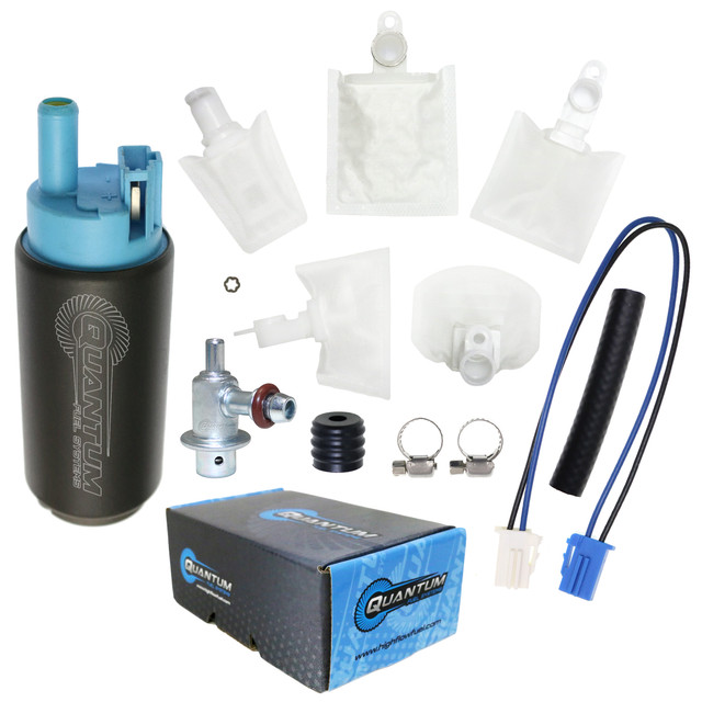 Quantum Fuel Systems OEM Replacement In-Tank EFI Fuel Pump w/ Fuel Pressure Regulator, Strainer for the Suzuki Boulevard C50 05-22, Boulevard M50 '05-19 & etc. Quantum Fuel Systems OEM Replacement In-Tank EFI Fuel Pump w/ Fuel Pressure Regulator, Strainer for the Suzuki Boulevard C50 05-22, Boulevard M50 '05-19 & etc.
